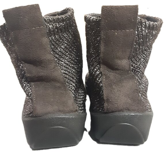 Arcopedico Womens size 38-Size 7.5 Lace Dark Brown/White Comfort Slip On Healthy - Picture 11 of 13